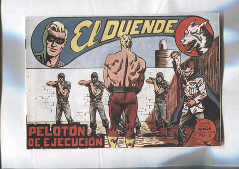 Facsimil: El Duende numero 26: Peloton de ejecucion