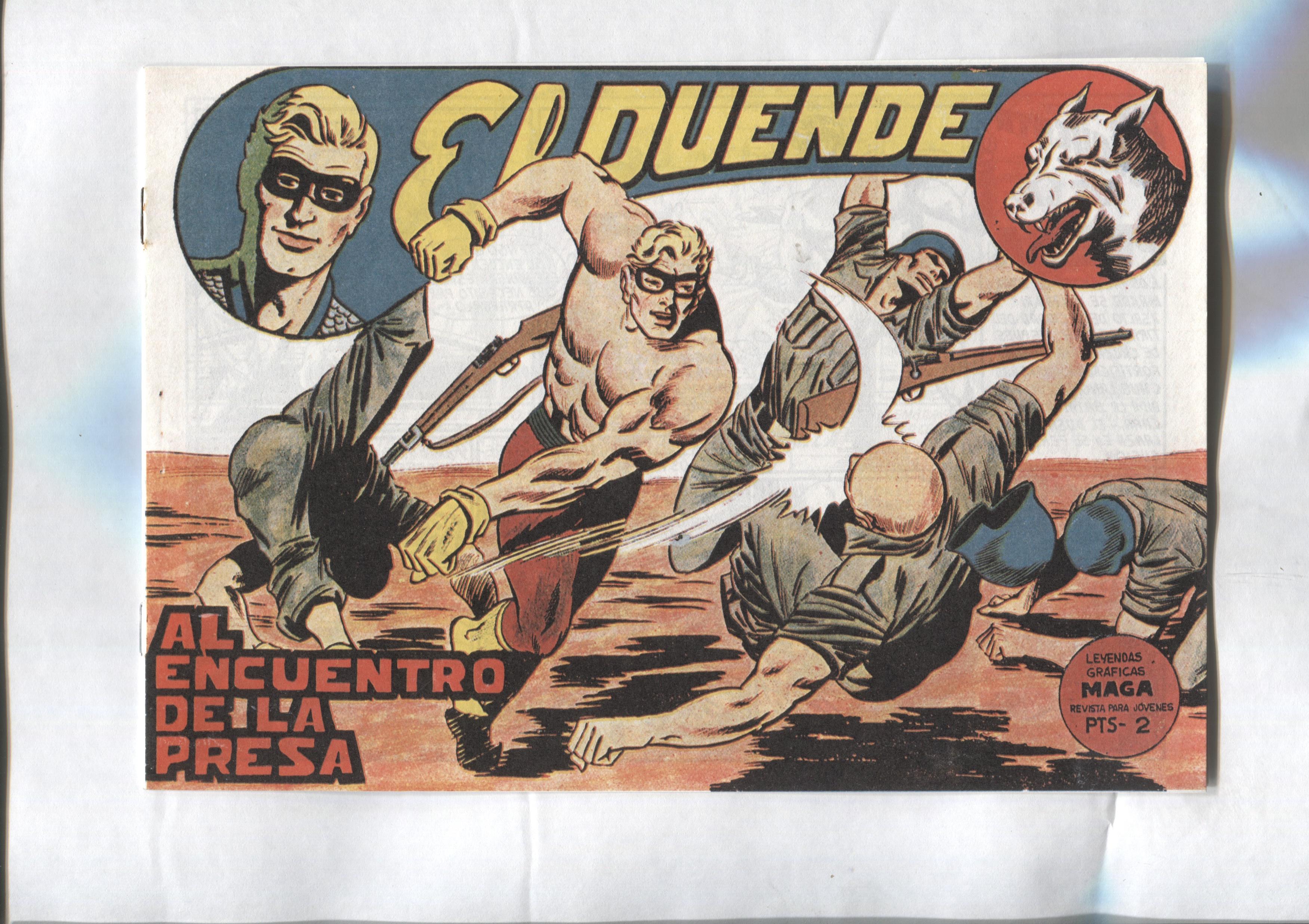 Facsimil: El Duende numero 28: Al encuentro de la presa