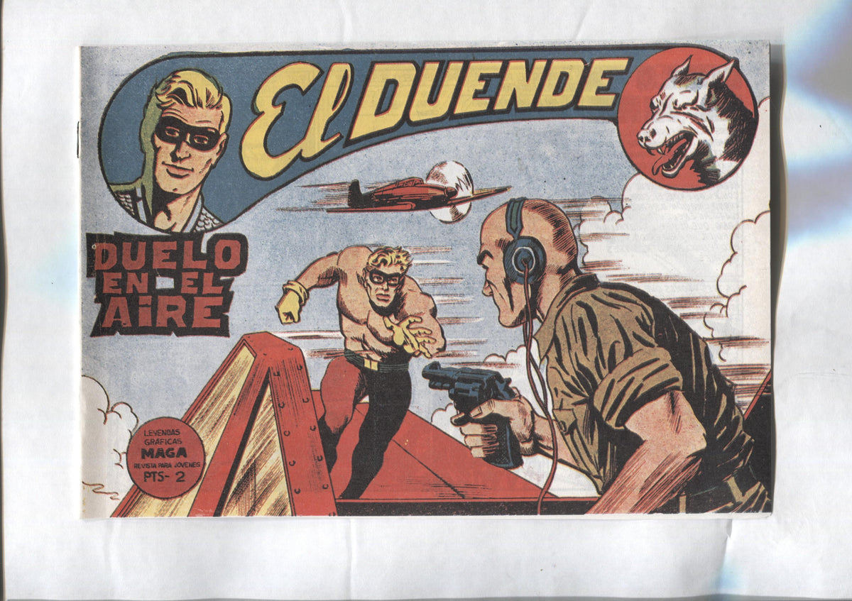 Facsimil: El Duende numero 29: Duelo en el aire