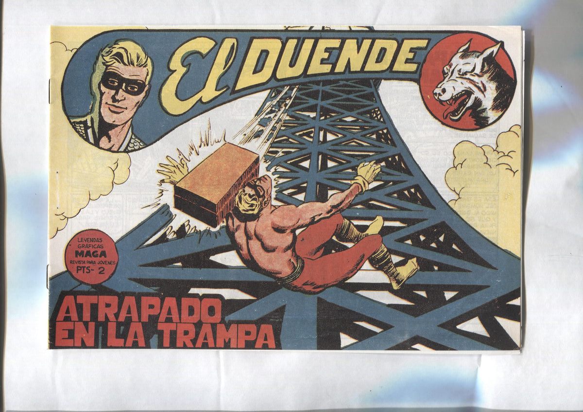Facsimil: El Duende numero 31: Atrapado en la trampa