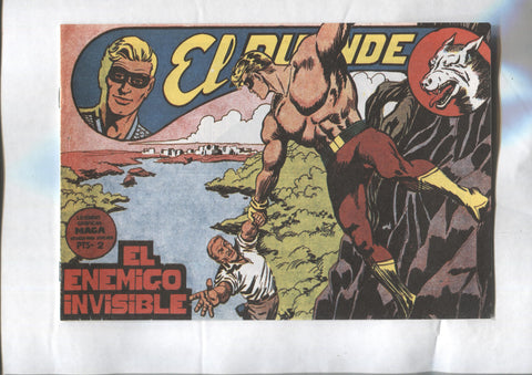 Facsimil: El Duende numero 35: El enemigo invisible