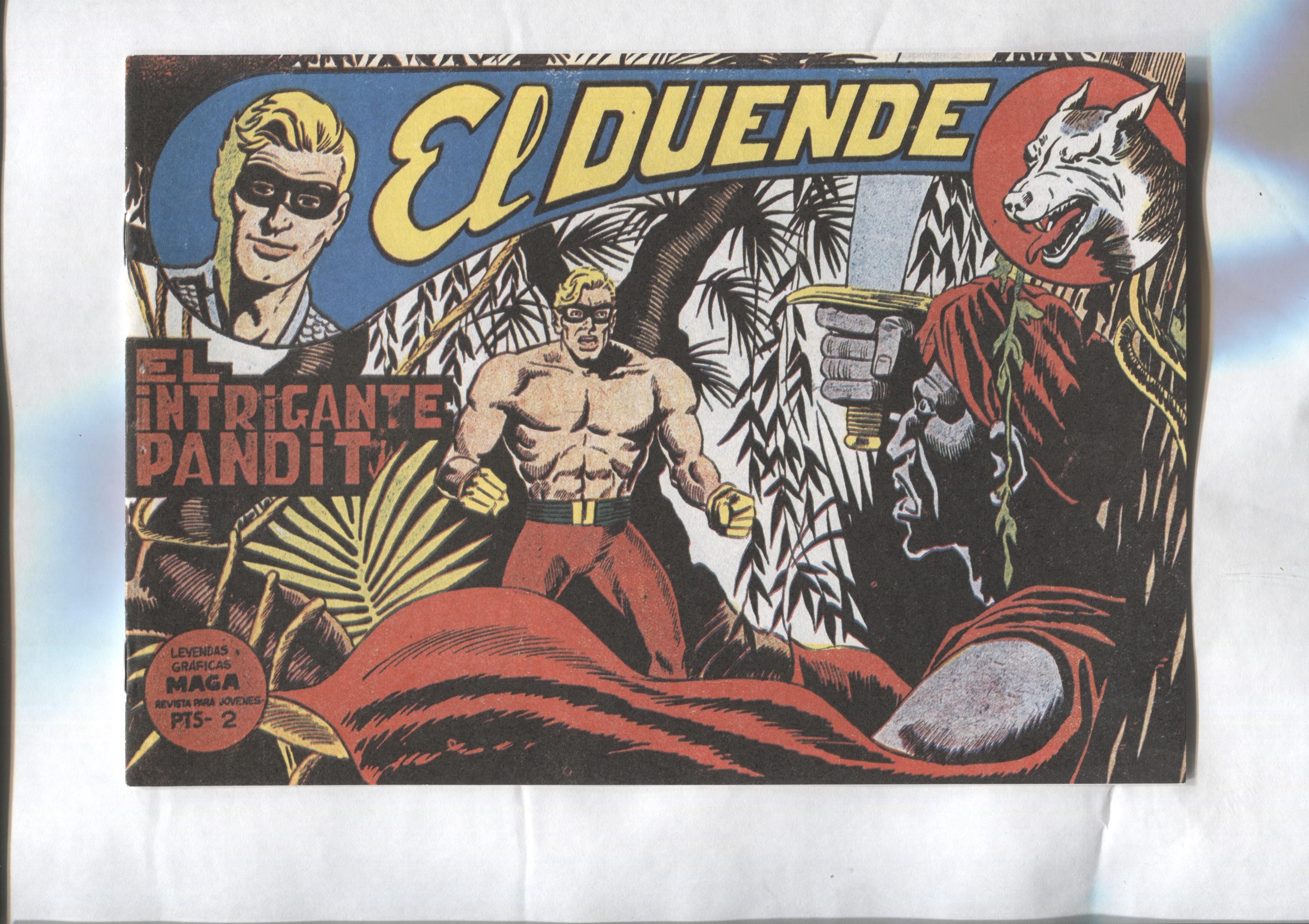 Facsimil: El Duende numero 37: El intrigante Pandit