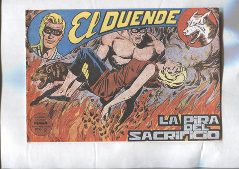 Facsimil: El Duende numero 42: La pira del sacrificio