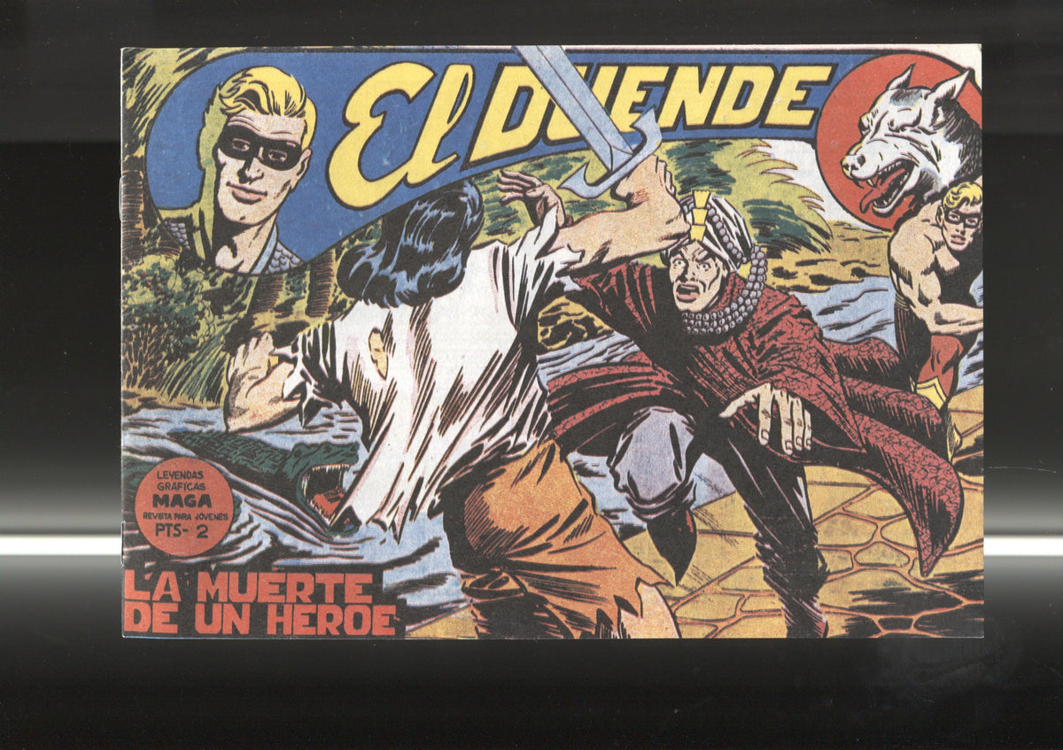 Facsimil: El Duende numero 44: la muerte de un heroe