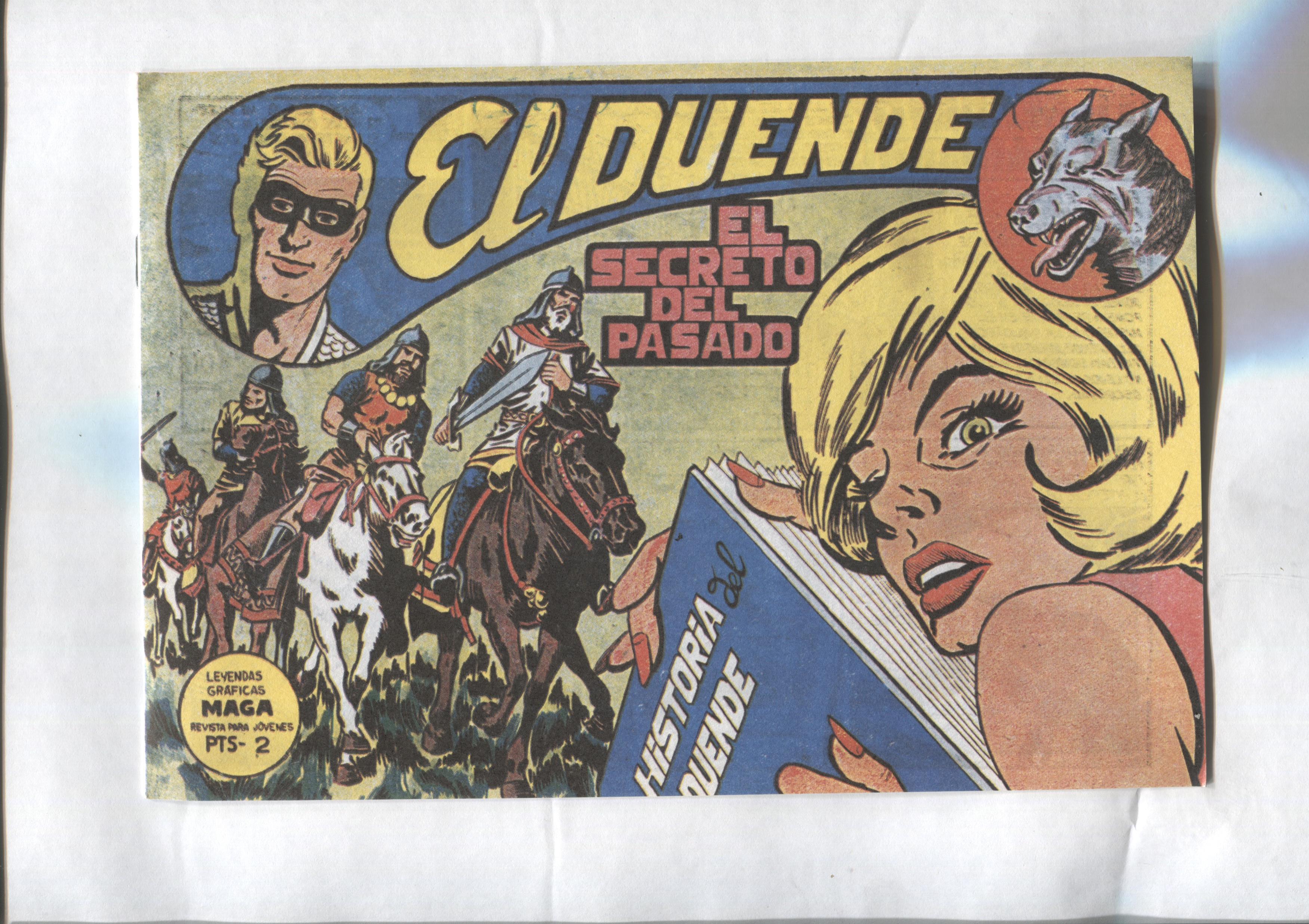 Facsimil: El Duende numero 45: El secreto del pasado
