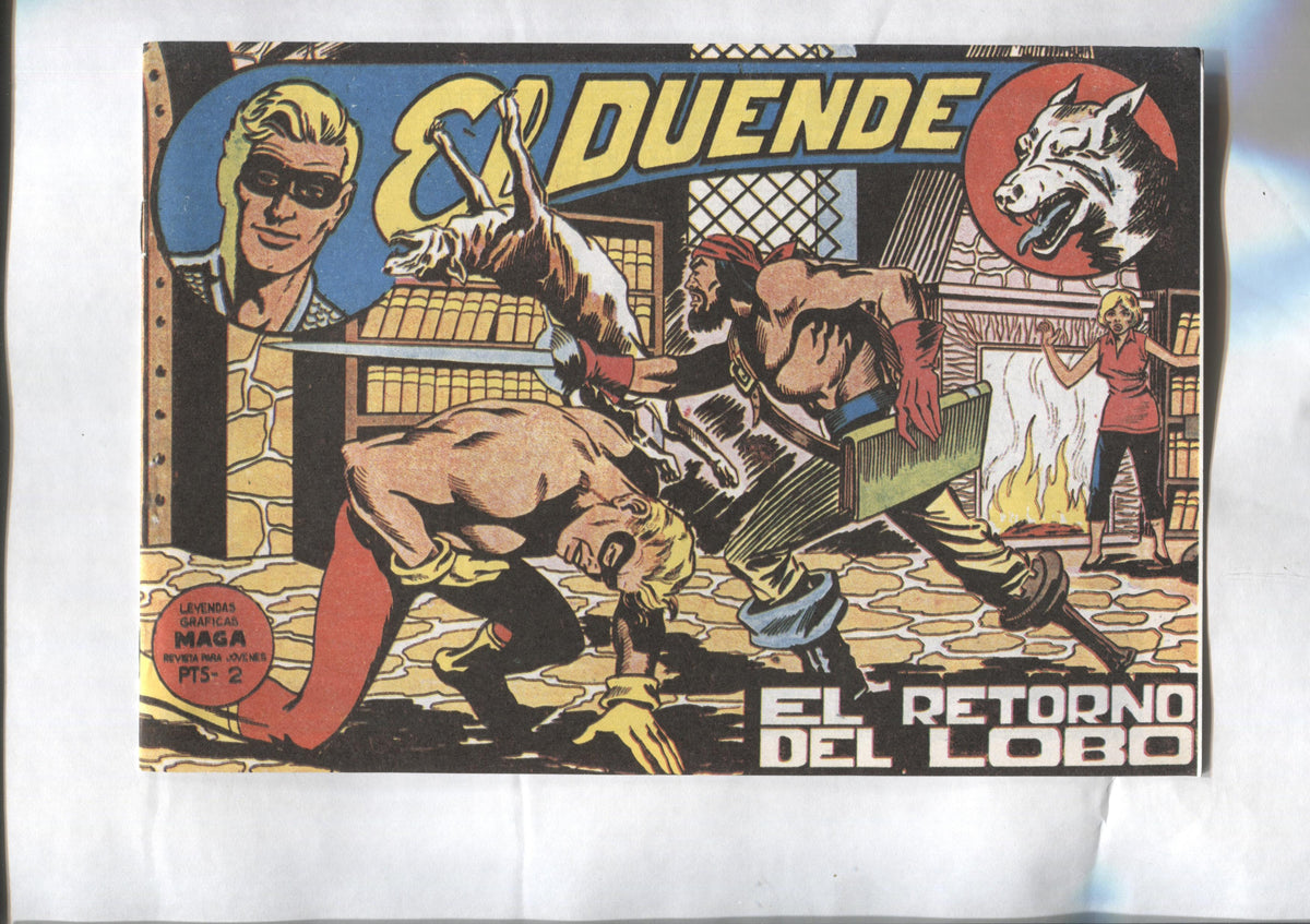 Facsimil: El Duende numero 48: El retorno del Lobo