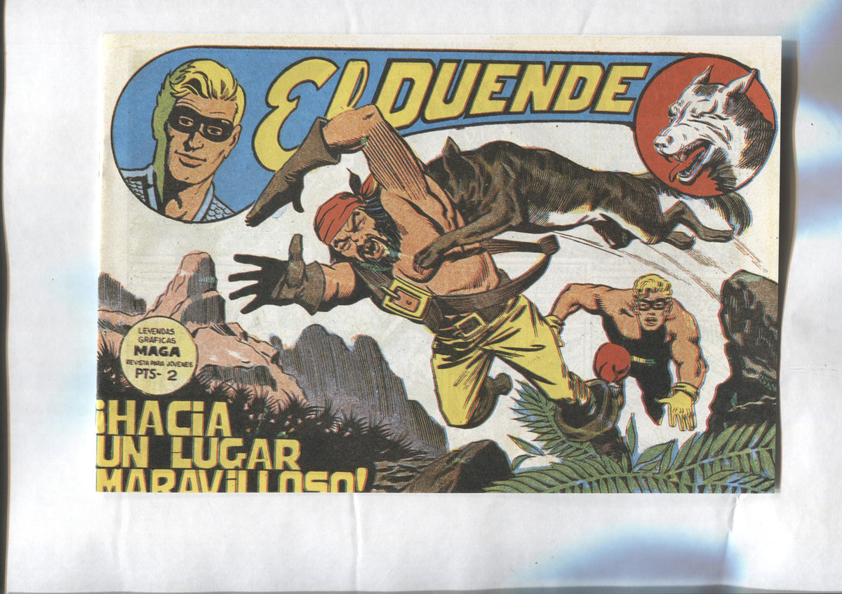 Facsimil: El Duende numero 54: Hacia un lugar maravilloso