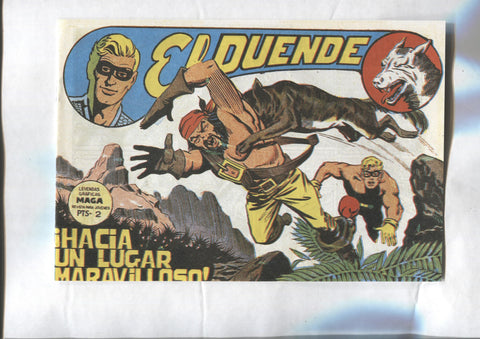 Facsimil: El Duende numero 54: Hacia un lugar maravilloso