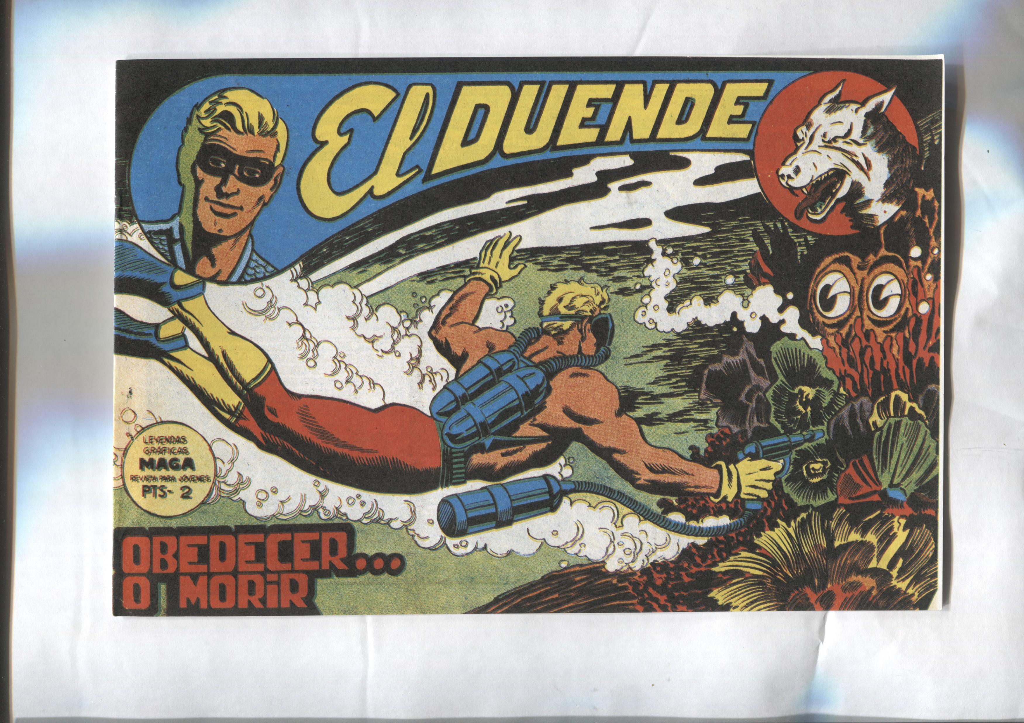 Facsimil: El Duende numero 59: Obedecer o morir