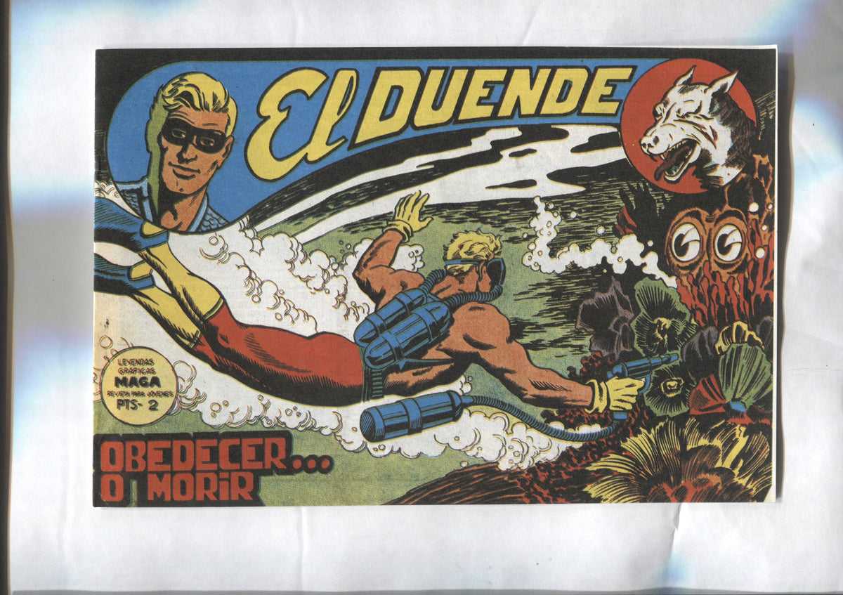 Facsimil: El Duende numero 59: Obedecer o morir