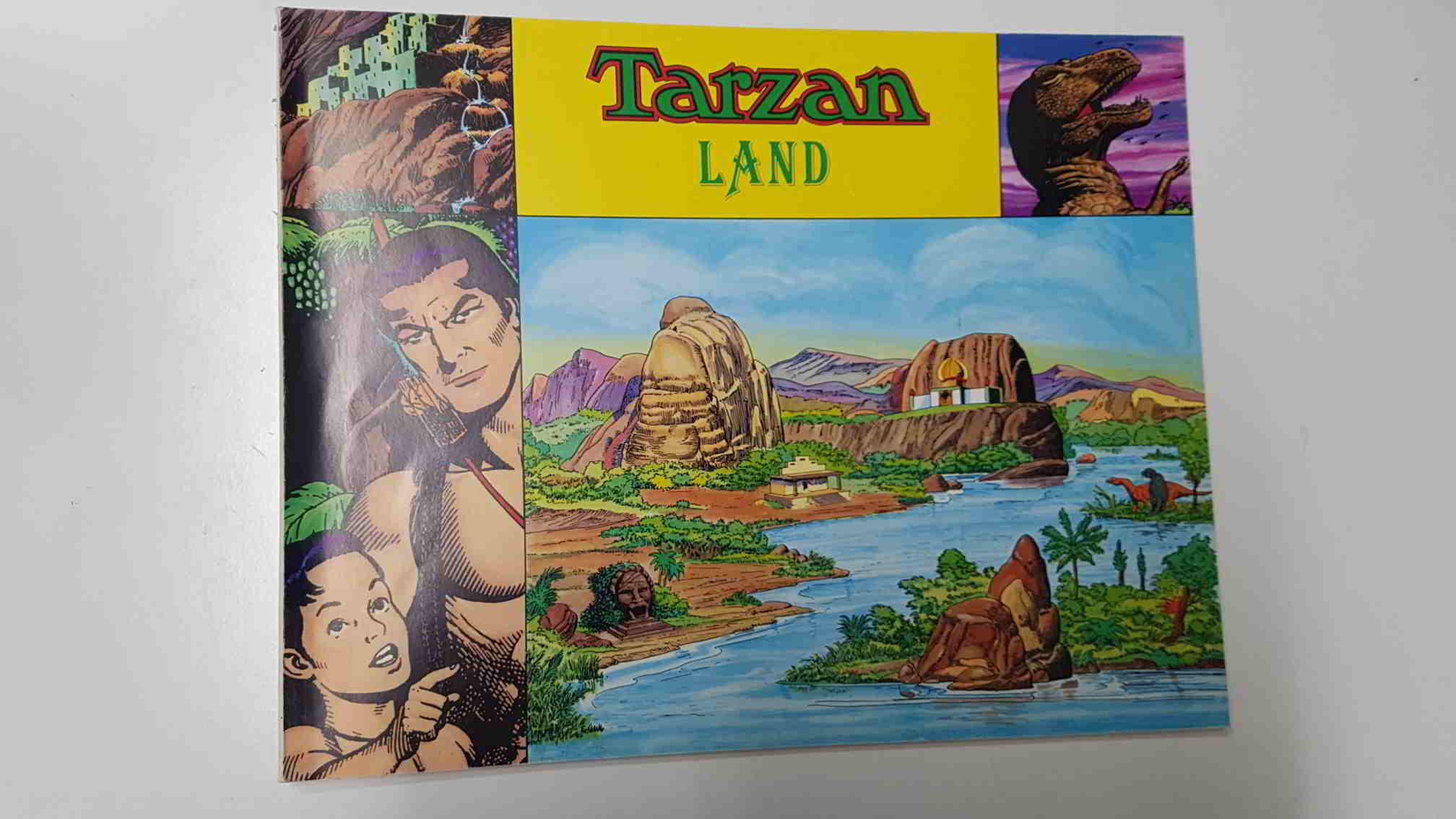Comic: Tarzan Land (by Edgar Rice Burroughs). John Celardo - il Mistero del Laghetto