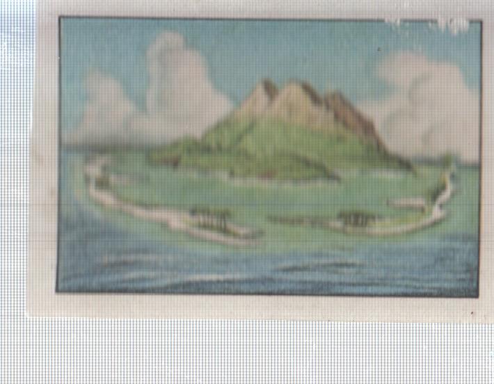 Cromo Nestle numerado 027: isla