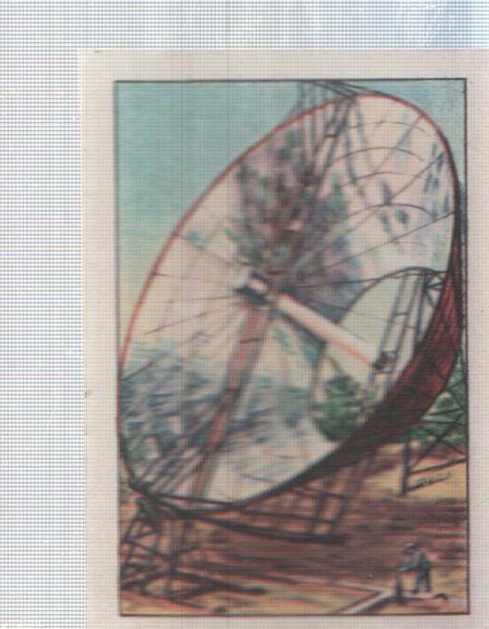 Cromo Nestle numerado 068: Estacion espacial