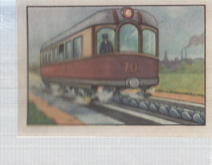 Cromo Nestle numerado 082: Ferrocarril  