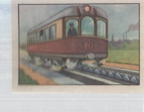 Cromo Nestle numerado 082: Ferrocarril  