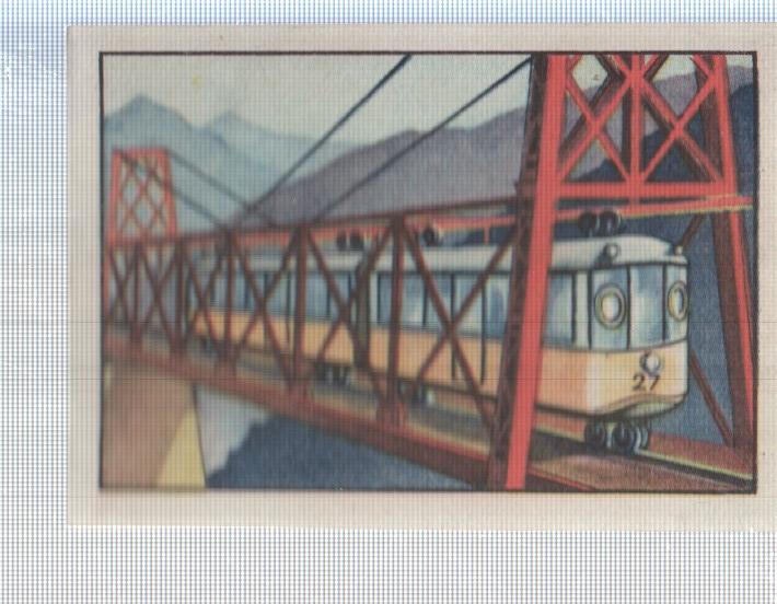 Cromo Nestle numerado 083: Ferrocarril  