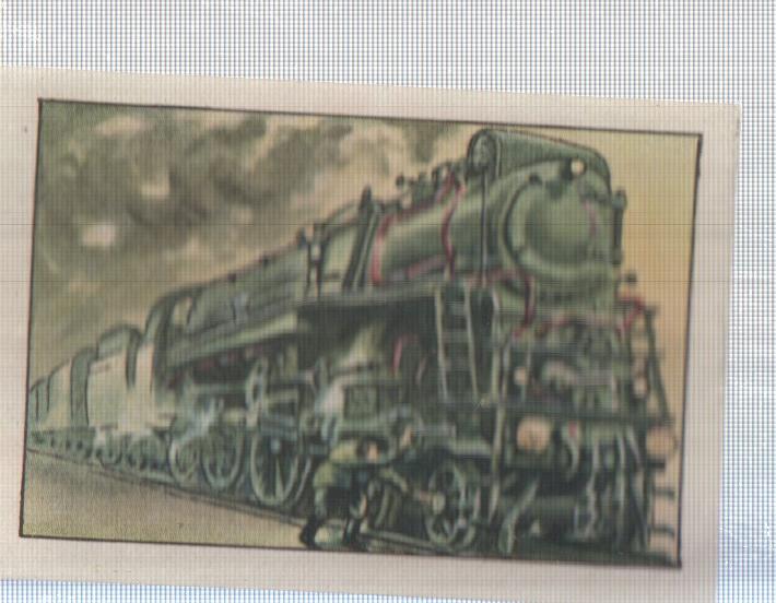 Cromo Nestle numerado 117: Ferrocarril
