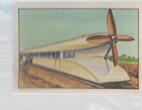 Cromo Nestle numerado 122: Ferrocarril