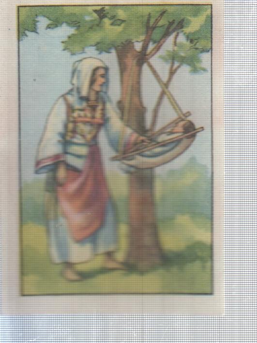 Cromo Nestle numerado 182: Indigenas