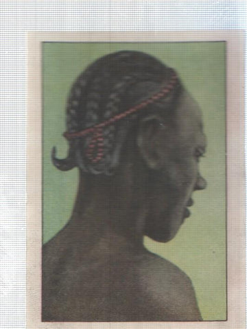 Cromo Nestle numerado 272: Indigena