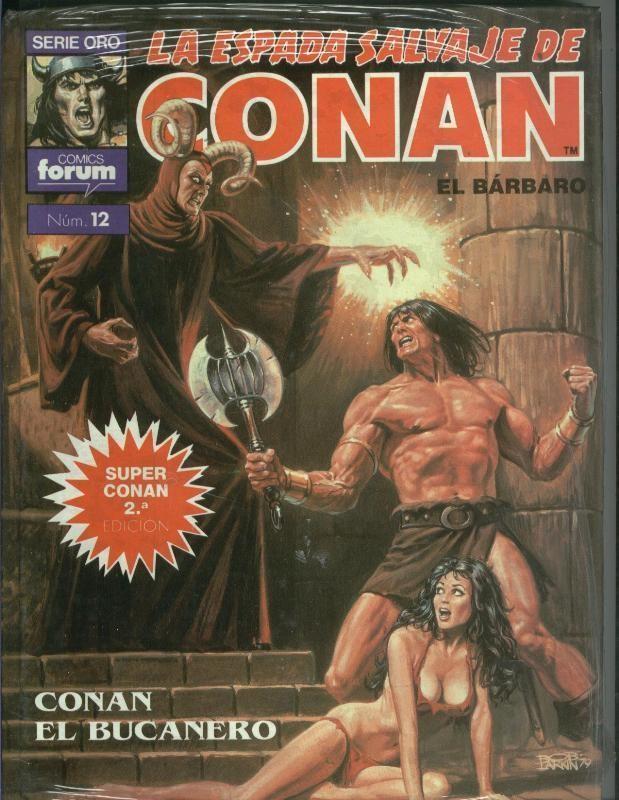 Super Conan segunda edicion numero 12: Conan el Bucanero (con precinto original de editorial)