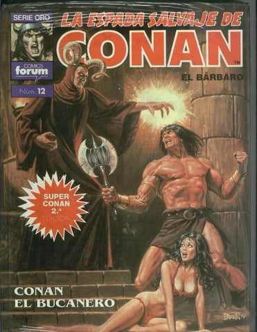 Super Conan segunda edicion numero 12: Conan el Bucanero (con precinto original de editorial)