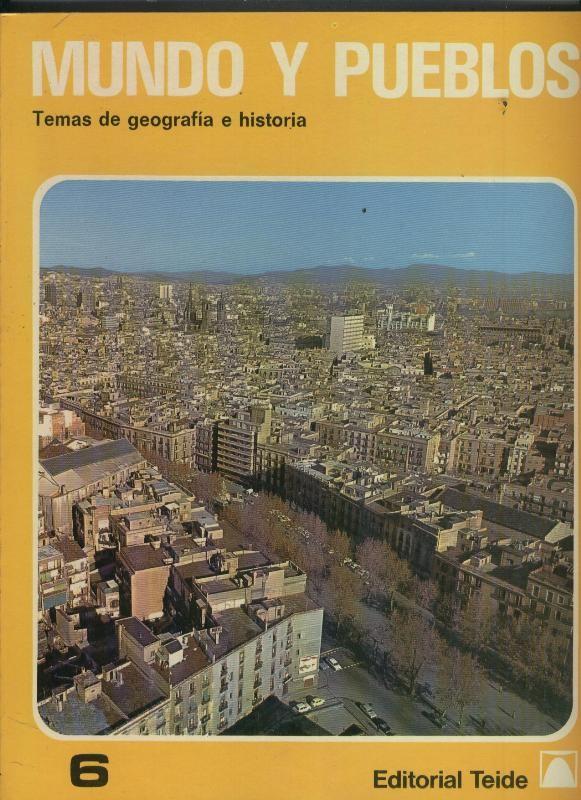 Libros de consulta Teide numero 06:  Mundo y pueblos