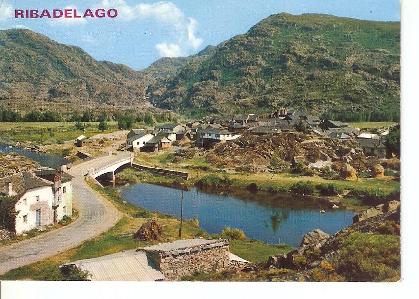 Postal 040813 : Ribadelago. Pueblo viejo