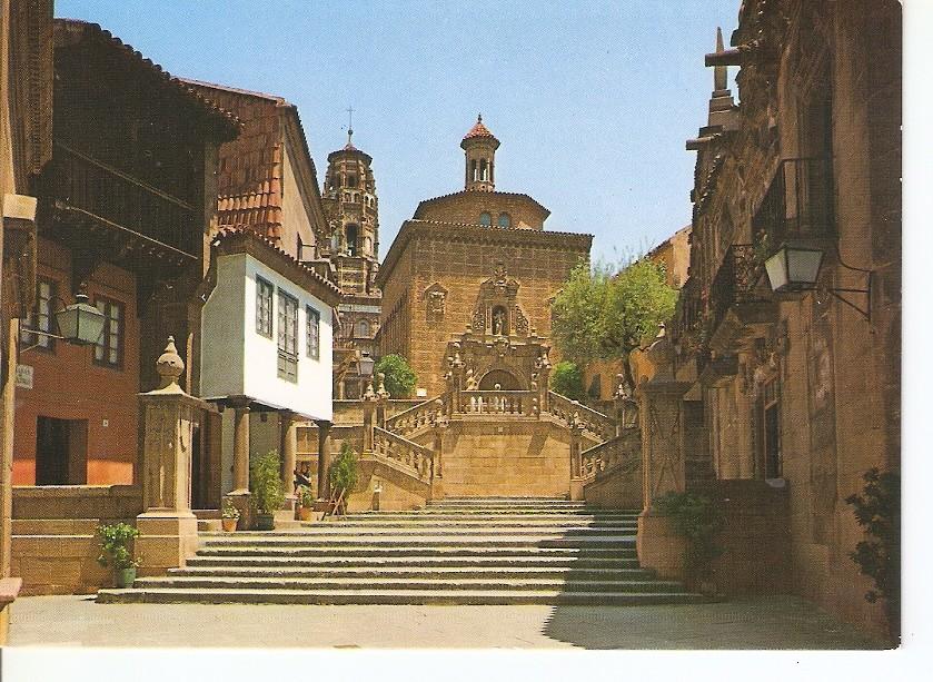 Postal 042643 : Barcelona. Pueblo Español