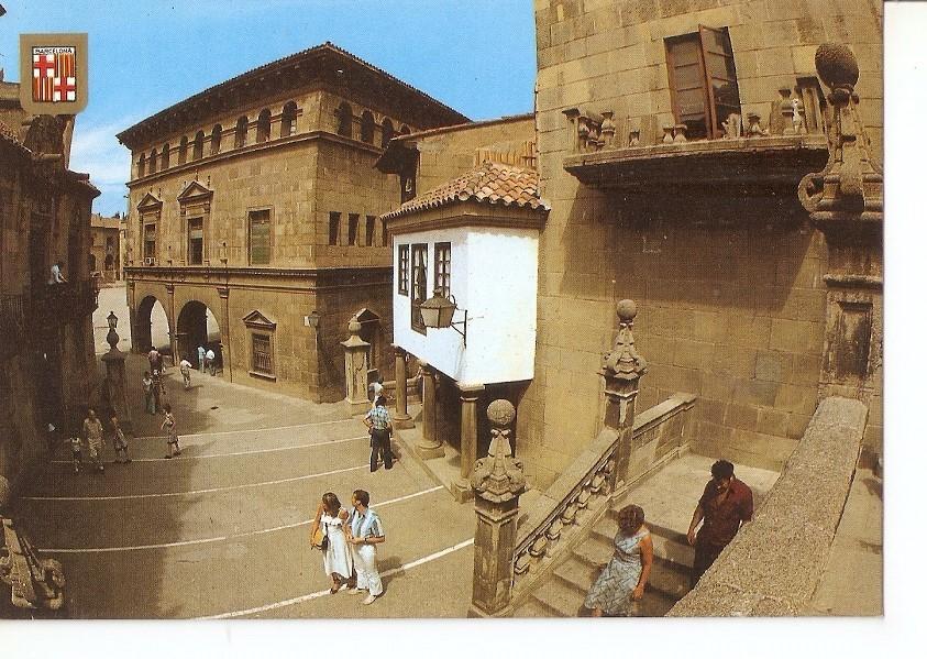 Postal 043680 : Barcelona. Pueblo Español