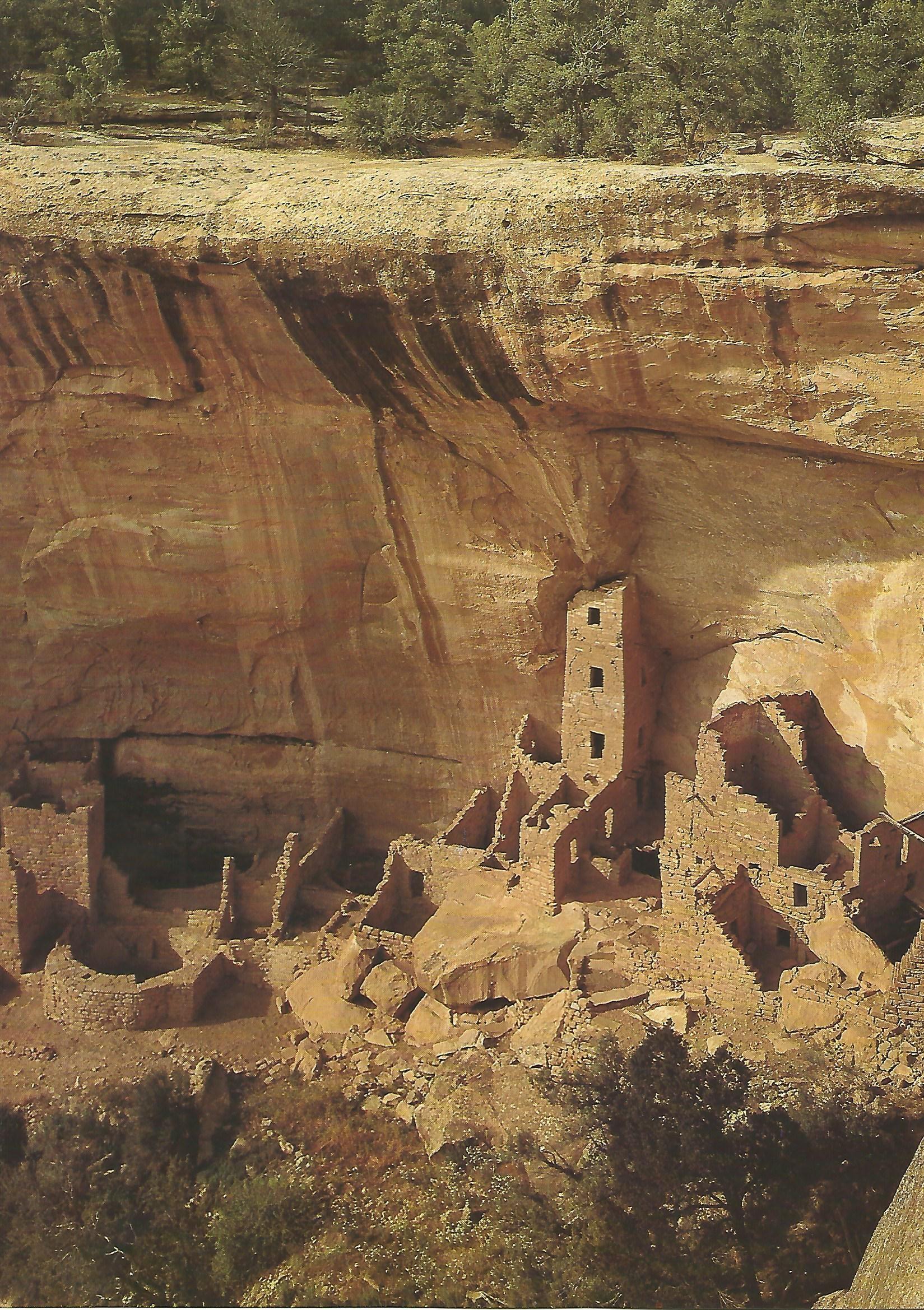 Lamina 108: Mesa Verde y los indios Pueblo. Colorado