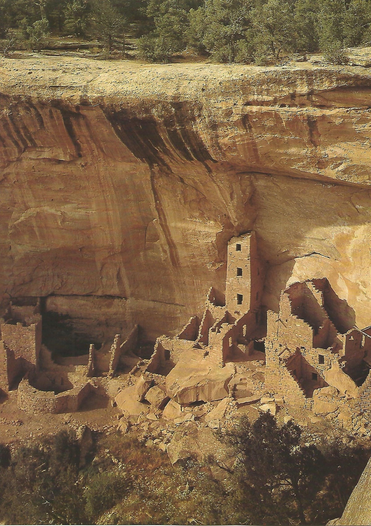 Lamina 108: Mesa Verde y los indios Pueblo. Colorado