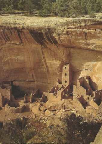 Lamina 108: Mesa Verde y los indios Pueblo. Colorado