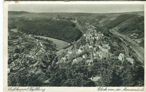 Postal-Postcard 17243: LUFTKURORT HYLLBURG - Vista Aerea del Pueblo