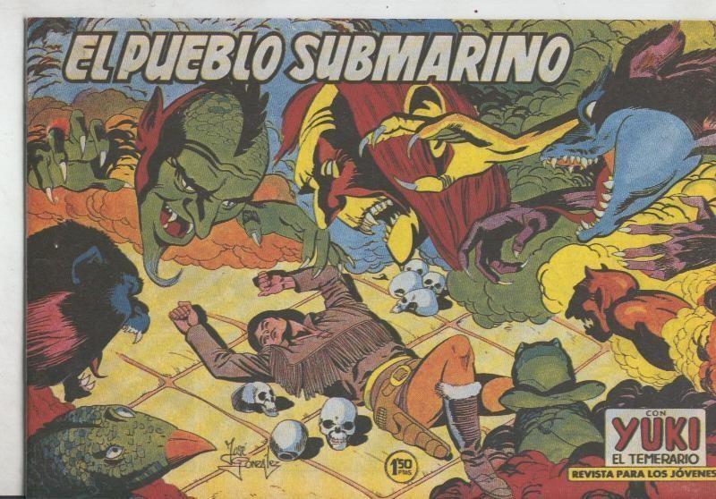 Yuki el temerario facsimil numero 069: El pueblo submarino