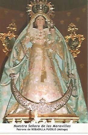 POSTAL 54002: Nuestra Señora de las Maravillas. Bobadilla Pueblo Malaga
