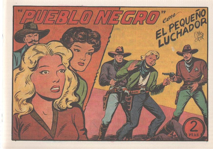 Facsimil: El Pequeño Luchador numero 109: Pueblo Negro