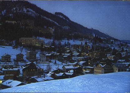 POSTAL 61192: Pueblo nevado – Leysin