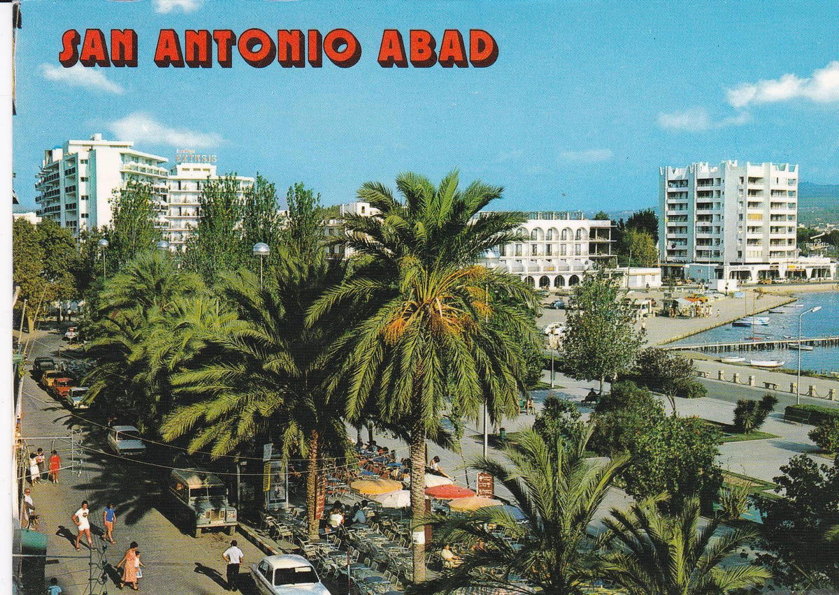 POSTAL B8008: IBIZA: SAN ANTONIO ABAD