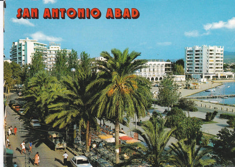POSTAL B8008: IBIZA: SAN ANTONIO ABAD