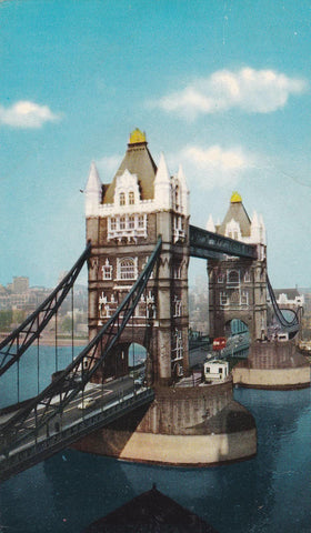 POSTAL B8022: LONDRES: TOWER BRIDGE