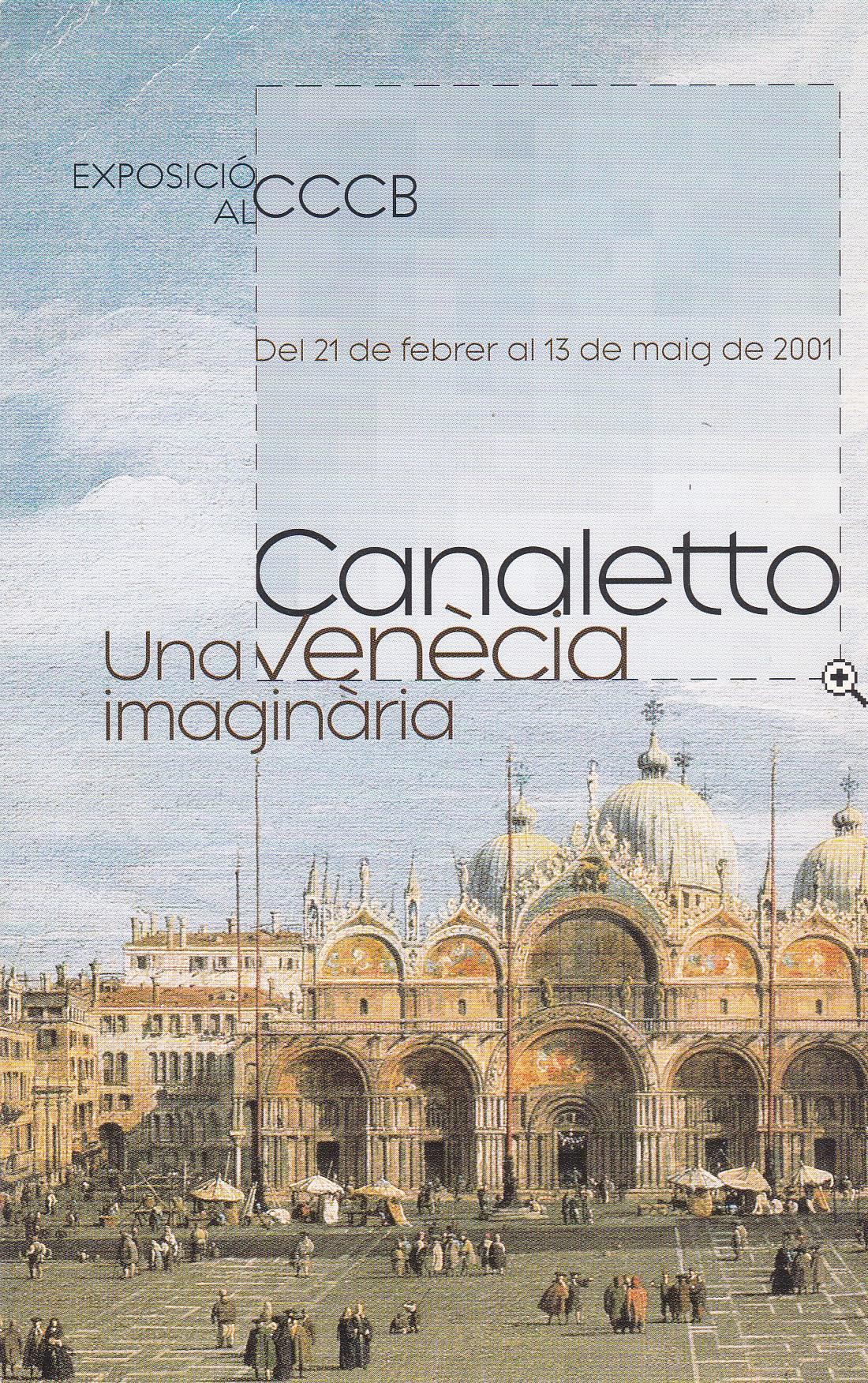 POSTAL B8025: EXPOSICION CANALETO: VENECIA IMAGINARIA