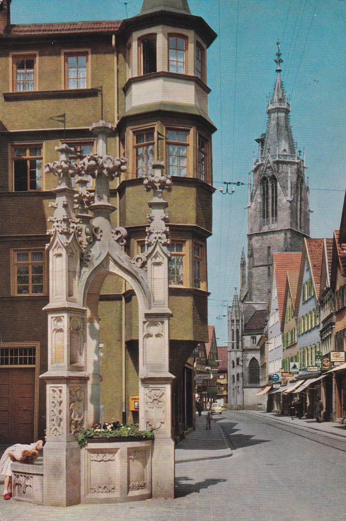 POSTAL B8032: ALEMANIA: REUTLINGEN