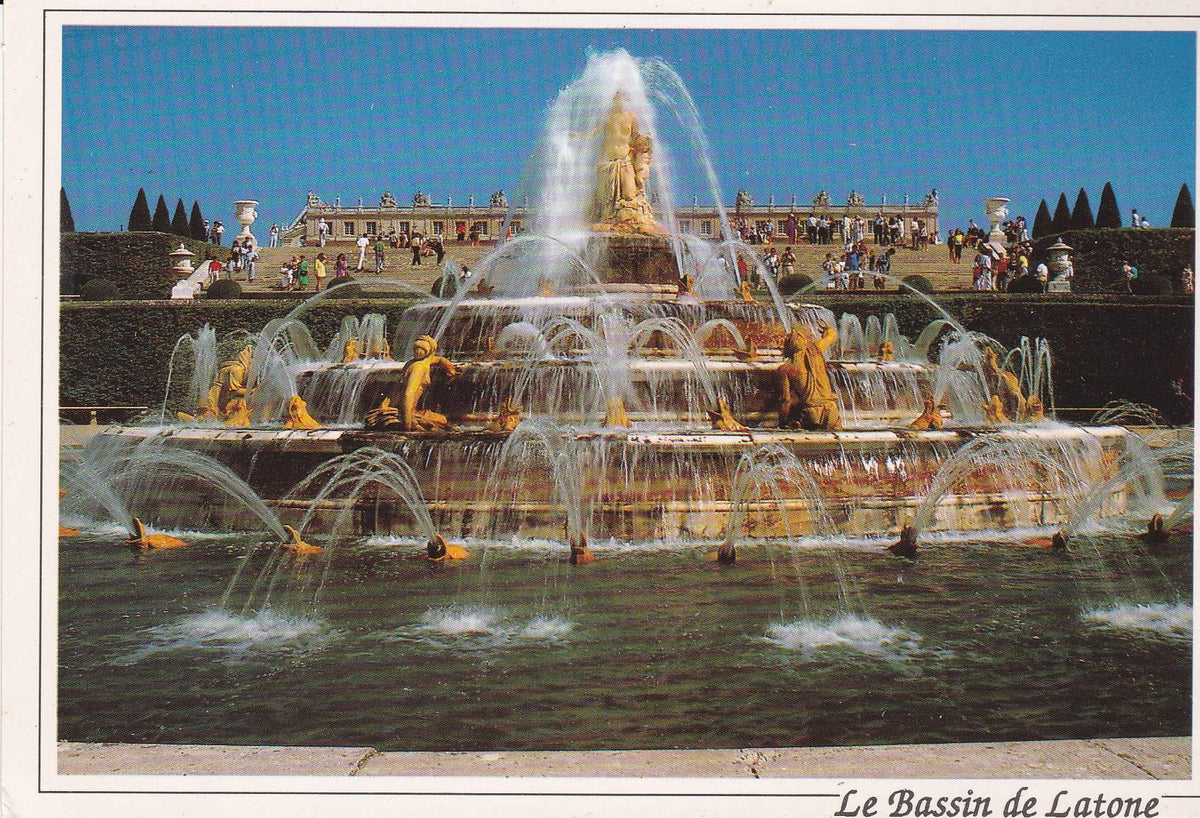 POSTAL B8052: VERSAILLES: LE BASSIN DE LATONE