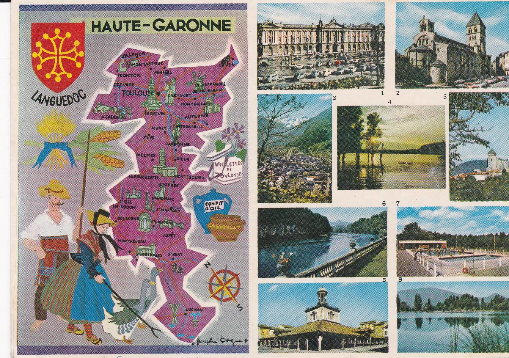 POSTAL B8071: HAUTE GARONNE: TOULOUSE