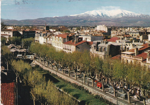 POSTAL B8086: PERPIÑA: LES QUAIS DE LA BASSE