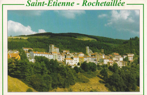 POSTAL B8087: ST ETIENNE LOIRE: ROCHETAILLE