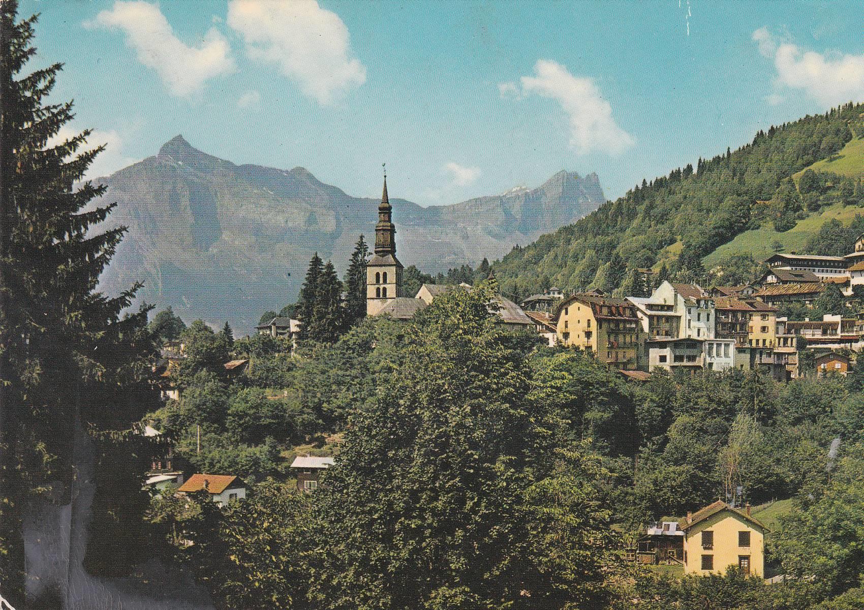 POSTAL B8098: SAINT GERVAIS: IGLESIA AIGUILLES