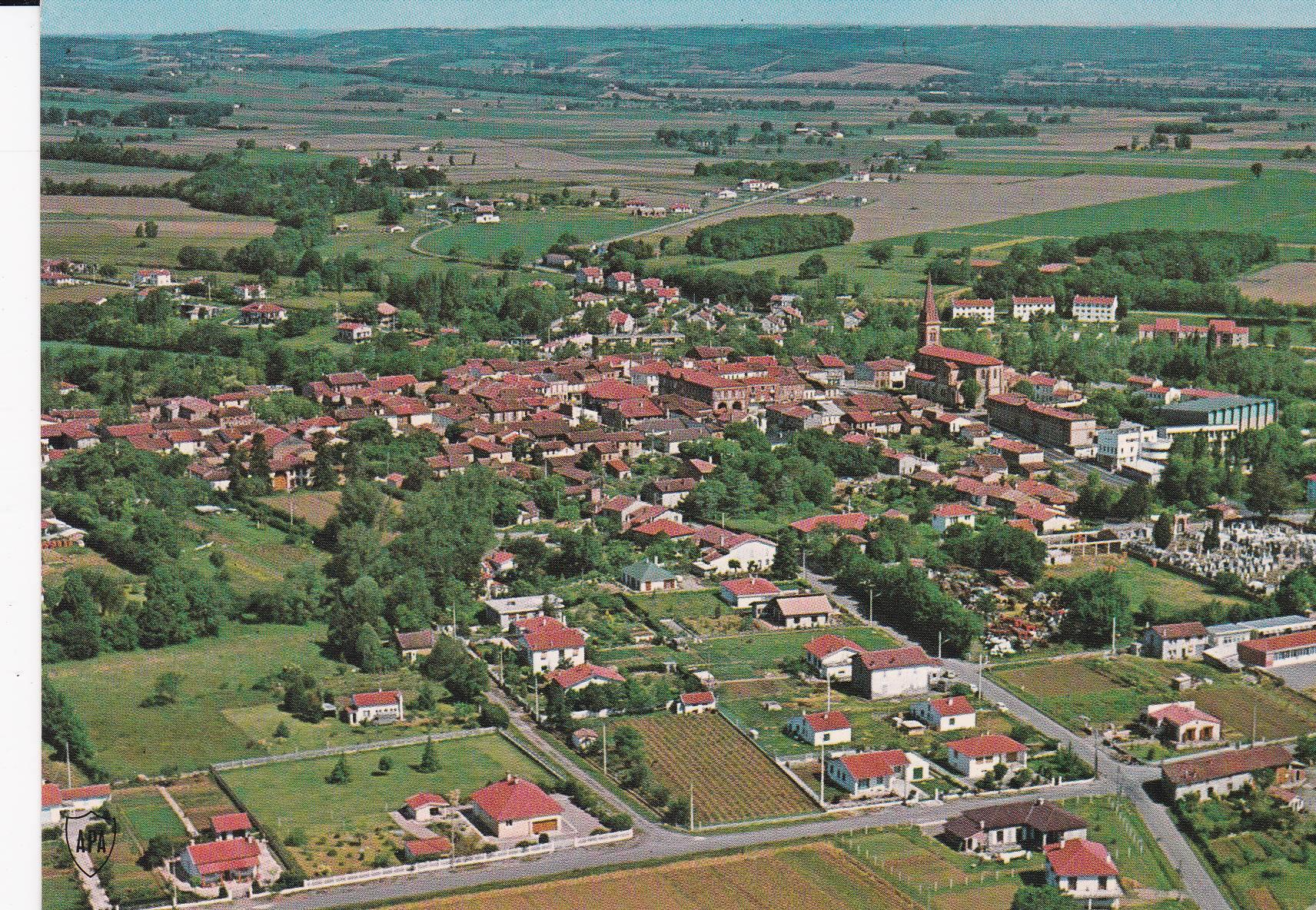 POSTAL B8109: SAINT LYS: VISTA AEREA