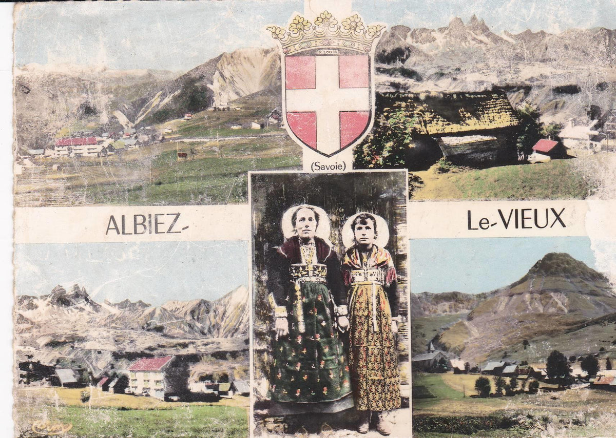 POSTAL B8122: SAVOIA: ALBIEZ LE VIEUX